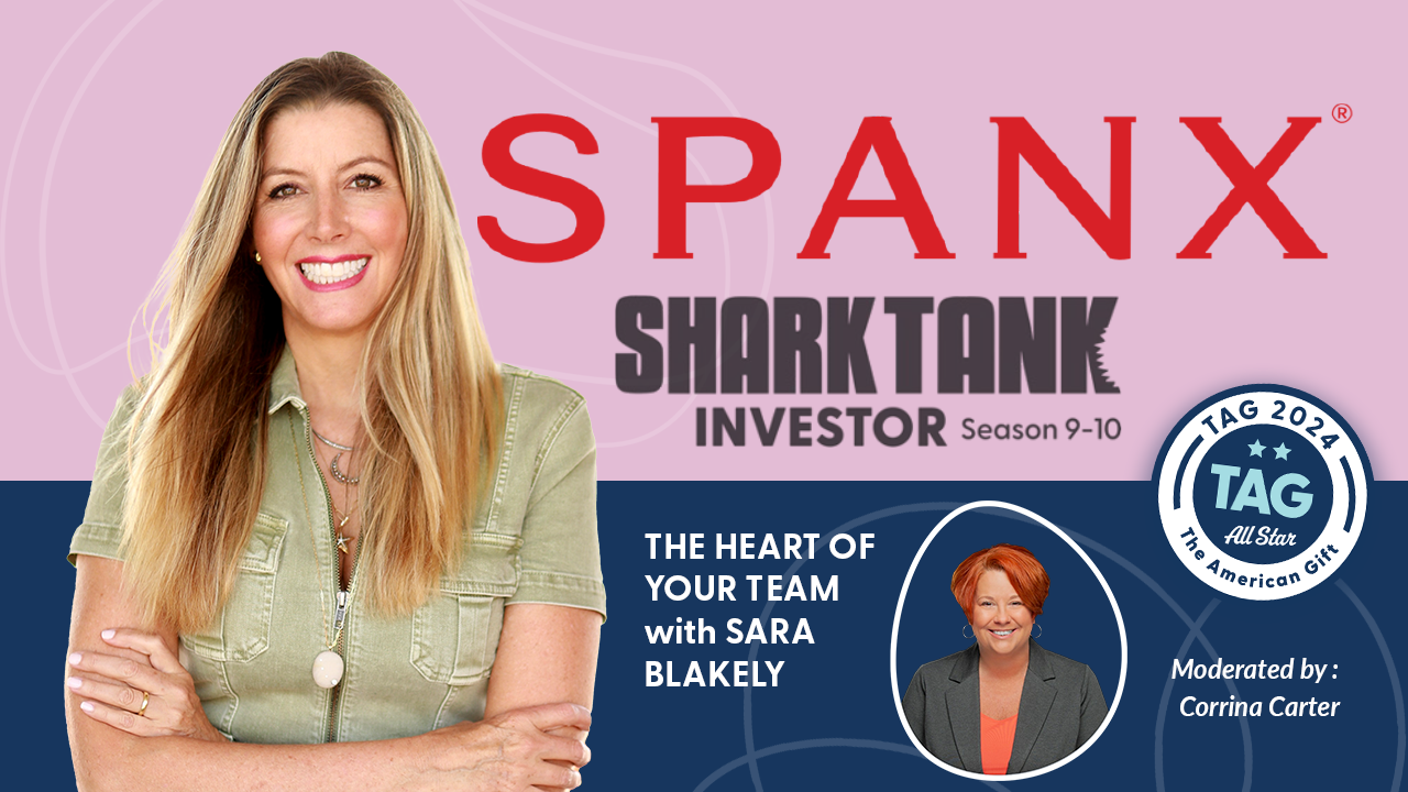 TAG 2024 - Day 2 - The Heart of Your Team with Sara Blakely Moderated by Corrina Carter