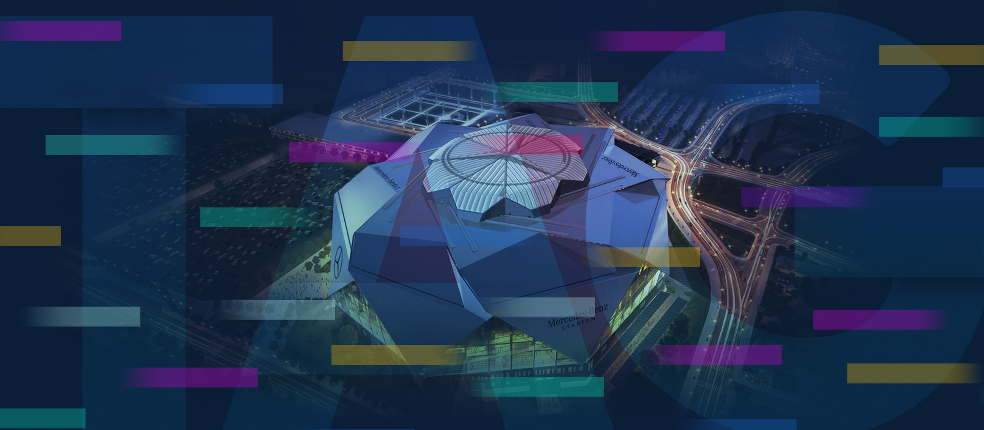 SOMETHING BIGIS HAPPENINGin The Mercedes Benz Stadium 
