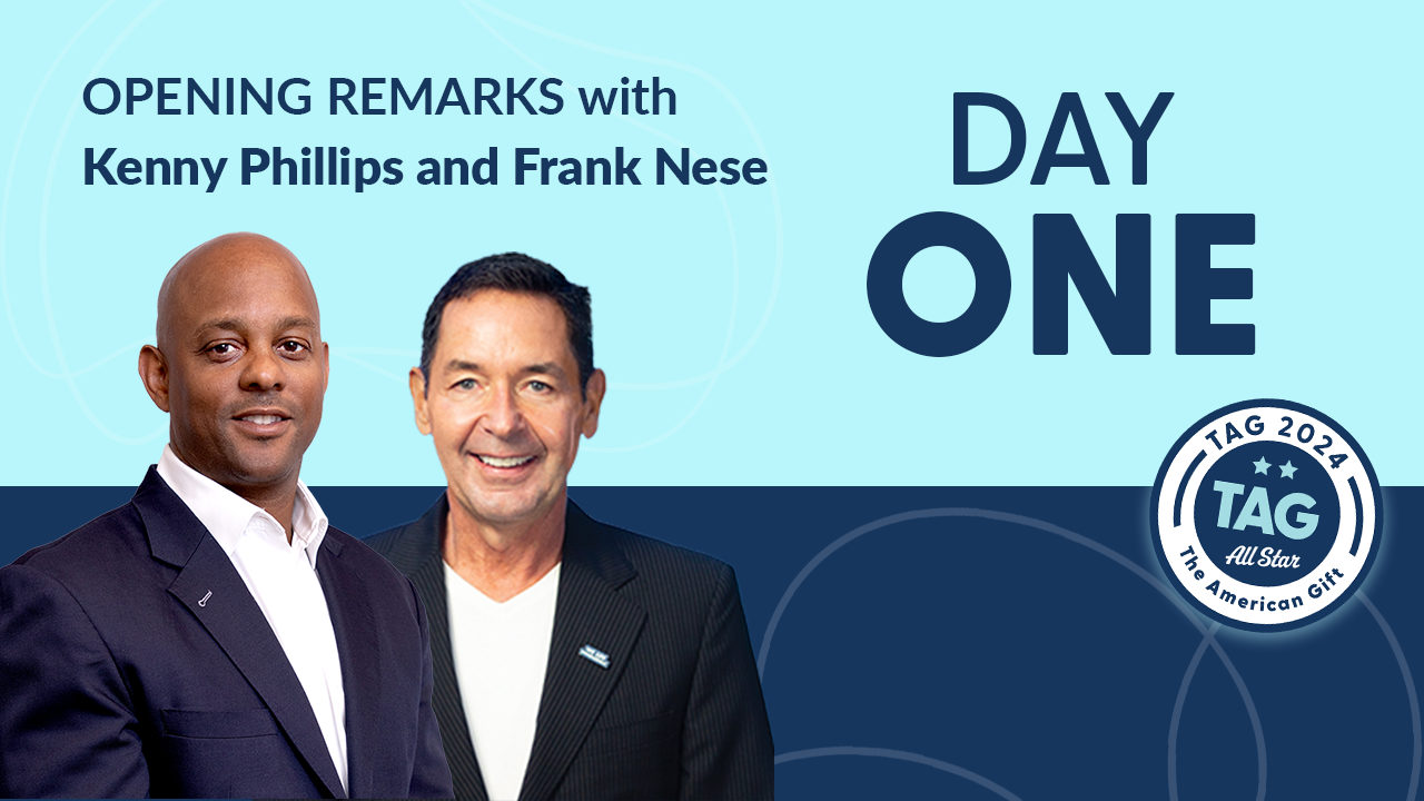 TAG 2024 - Day 1 - Opening Remarks with Kenny Phillips and Frank Nese